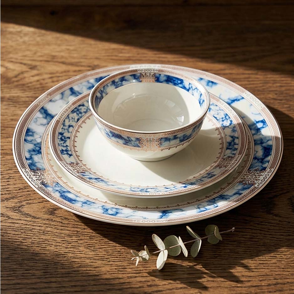 AZURE ROYALE DINNER SET