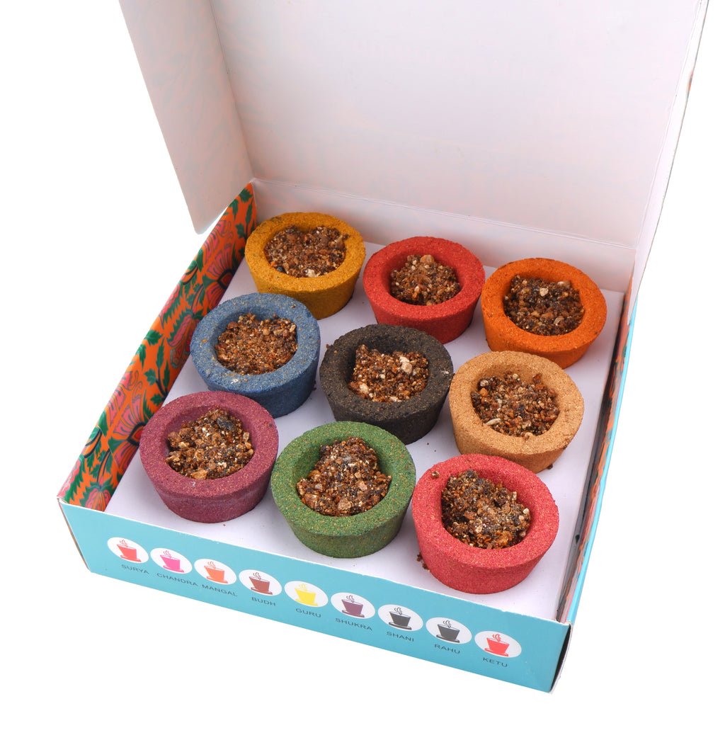 Sammarrchana Navgrah Havan Cups