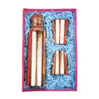 Glass and bottle gift set
