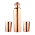 Glass and bottle gift set