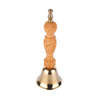 Swara bronze bell with wooden ladle -6.5"