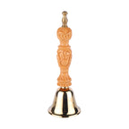 Swara bronze bell with wooden ladle -6.5"