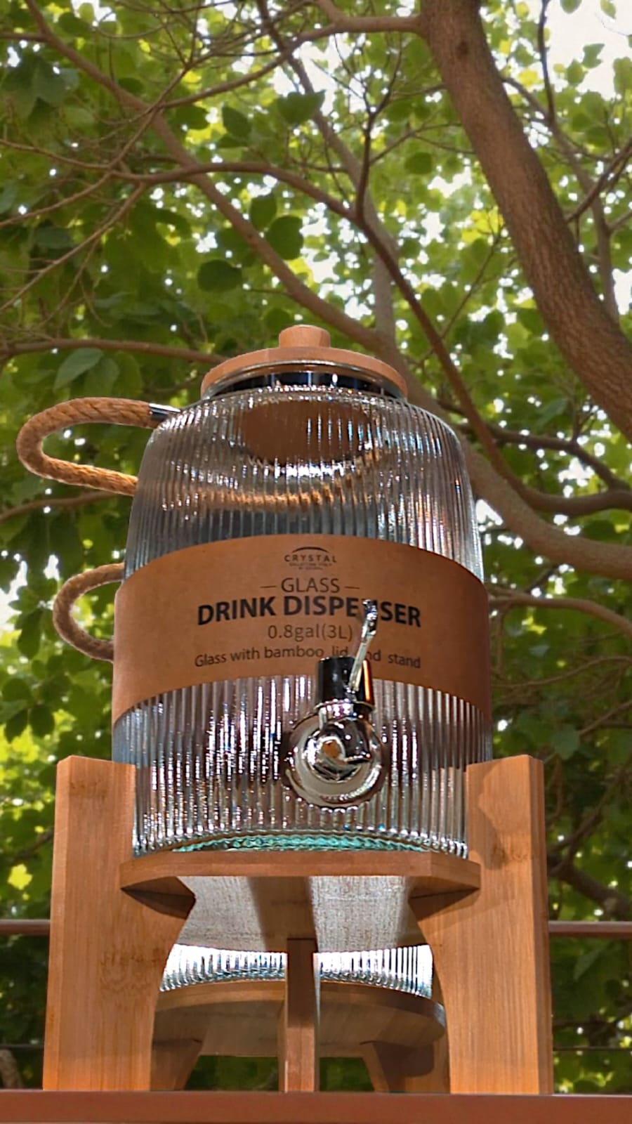 RIVIERA GLASS DISPENSER