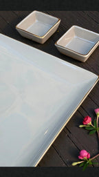 SLATE PLATTER SET
